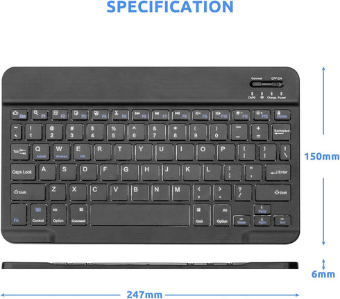 Wireless Keyboard for Surface Go 2 (2020),Universal Slim Portable Bluetooth Keyboard Compatible with Surface Go 2 (2020) Keyboard with Built in Re...