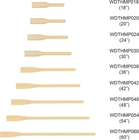 Excellant Thunder Group WDTHMP020 Mixing Paddle 20" L Wood...