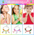 BDBKYWY Girls Charm Bracelet Making Kit - Kids Unicorn Jewelry Supplies Make Set DIY Art Craft Set Birthday Gifts for 3 4 5 6 7 8 Year Old Girl To...