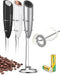 SIMPLETaste Milk Frother Handheld Battery Operated Electric Foam Maker, Drink Mixer with Stainless Steel Whisk and Stand for Cappuccino, Bulletpro...