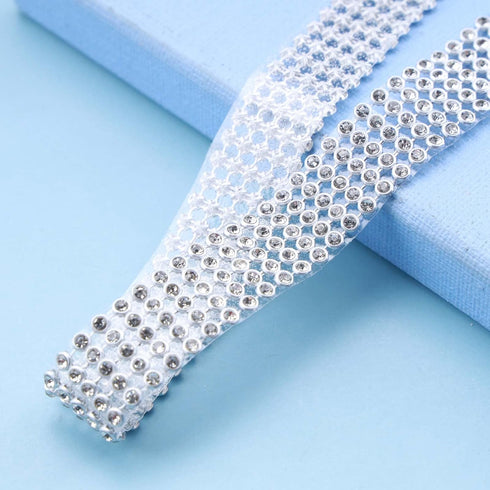 Sparkly Rhinestone Choker Necklace 5 Row Crystal Collar Necklace Layered Crystal Choker Necklace Silver Multi Row Tennis Chain Necklace Chain Jewe...