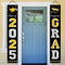 DAZONGE Graduation Decorations 2025, Black & Gold Class of Decorations 2025, Graduation Porch Banners for Any Schools or Grades Party Supplies...