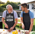 This Legend Has Retired Apron Funny BBQ Apron with 2 Pockets Waterproof Dad Cooking Apron for Cooking Grilling Kitchen, Retirement Gifts for Men W...
