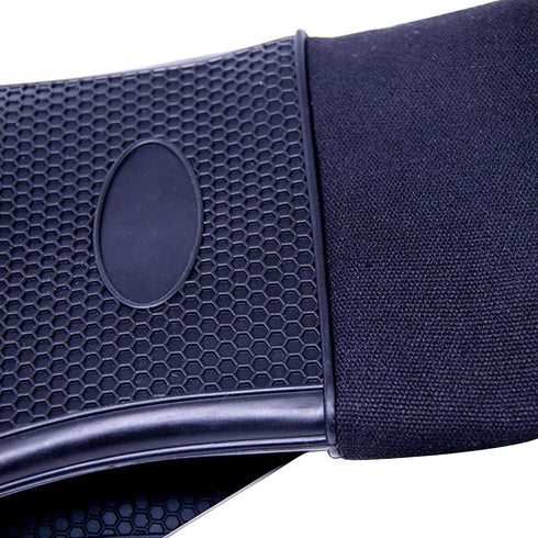 Extra Long Professional Oven Mitts, Non-Slip Silicone Grip Heat Resistant, 1 Pair,19.7" Length,Up to 572? for BBQ Cooking Baking Grilling, Black...