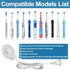 Replacement Electric Toothbrush Charger Fit for Oral B, Inductive Charger Base Compatible with Braun Electric Toothbrush, Portable Environmental A...