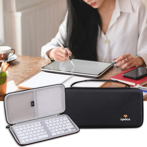 Aproca Hard Travel Storage Case, for Apple Magic Keyboard/OMOTON Ultra-Slim Bluetooth Keyboard...