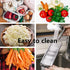 Ubrand Multifunctional 4 in 1 Vegetable Slicer Cheese Grater Potato Grater Peeler Adjustable Kitchen Tool fit for Salad Fries Chips and All Vegeta...