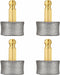4 Pcs Dog Nail Grinder Replacement Heads Compatible with Casfuy, Professional Diamond Tips Drill Bit Pet Nail Spare Wheels Trimmers for Large Medi...