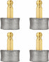 4 Pcs Dog Nail Grinder Replacement Heads Compatible with Casfuy, Professional Diamond Tips Drill Bit Pet Nail Spare Wheels Trimmers for Large Medi...