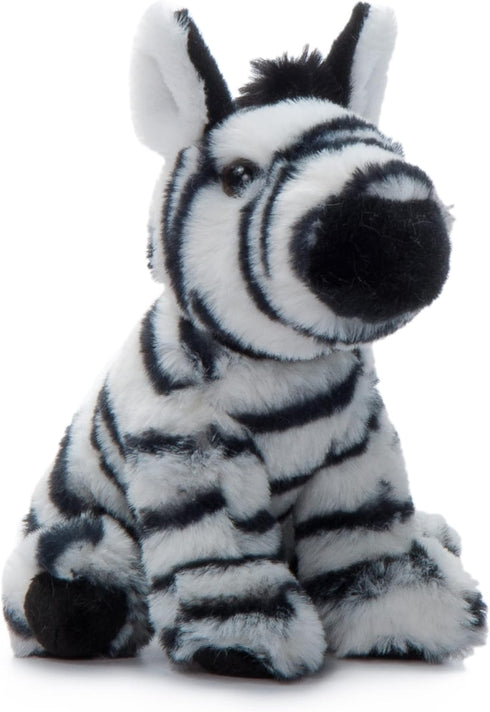 The Petting Zoo Zebra Stuffed Animal Plushie, Gifts for Kids, Wild Onez Babiez Zoo Animals, Zebra Plush Toy 6 inches...