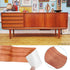 2.2" x 15' Repair Tape Patch Wood Textured Adhesive, Realistic Wood Grain Waterproof Patch for Floor Desk Chair Sofa Furniture Renovation Decorati...