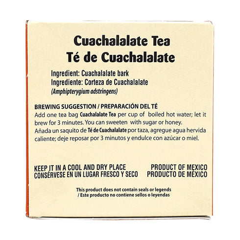 Herbacil Te de Cuachalalate, 2-pack of 25 tea bags per box (50 bags)...