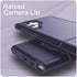ENCASED Protective Hybrid Case for Samsung Galaxy S22 Ultra (Rebel Series) - Purple...