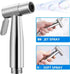 Handheld Bidet Sprayer for Toilet,Portable Pet Shower,Toilet Water Sprayer Seat,Bidet Attachment,Bathroom Stainless Steel Spray for Personal Hygie...