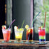 Hiware 12-Pack Rainbow Metal Straws Reusable with Case - Stainless Steel Drinking Straws for 30oz and 20oz Tumblers Dishwasher Safe, 2 Brushes Inc...