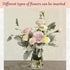 Spiral Stem Holder for Flowers, DIY Wedding Bouquet Kit Spiral Ikebana Stem Holder for Flowers, Bouquet Twister Ikebana Tools Flower Bouquet Suppl...