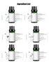 100% Pure Essential Oils Fall Spice Scented Oil 6x10ml for Candle Soap Slime Making Diffuser Home Aromatherapy Scents Gift Set Fennel Cinnamon Gin...