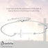 925 Sterling Silver Cross Bracelet Womens in Good Faith CZ Chain Bracelet with Cross for Confirmation Anniversary Birthday...