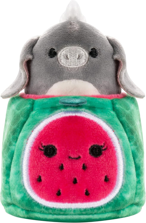 Squishville by Original Squishmallows Fruity Coupes - Four 2-Inch Squishmallows Plush and Fruity Coupe Plush Vehicles - Toys for Kids (SQM0334)...