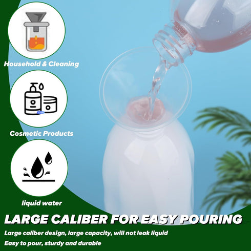 Empty Clear Plastic Spray Bottles 13.5oz/400ml Adjustable Nozzle Mist/Stream Water Spray Bottle Heavy Duty Spraying Bottles Plant Mister Spray Bot...