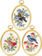 Janlynn Feathers & Flora Cross Stitch Supplies, Multi-Colored...