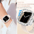 Goton 4-Pack Bling Bumper Compatible for Apple Watch Series 3 2 1 38mm Case, Women Glitter Diamond Rhinestone Protector Cover for iWatch Accessori...