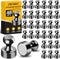 Grtard 48 Pack Black Magnetic Push Pins, Fridge Magnets for Whiteboard, Whiteboard Magnets Refrigerator Magnets, Small and Strong Push Pin Magnets...