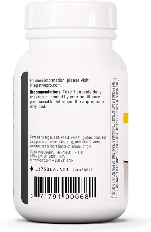 Integrative Therapeutics DHEA-5 - for Women and Men - Gluten Free - Dairy Free - Vegan - 60 Capsules...