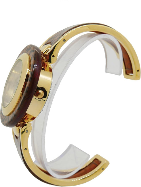 Leopard Animal Print Bangle Watch Easy Reader Dial. Roar!!- L21826 Leopard...