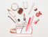 Axe Sickle 2 Pack Clear Cosmetics Bag Waterproof Plastic Organizer Bag with Zipper Portable Clear Makeup Cosmetic Bag for Travel Bathroom Toiletry...