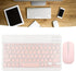 Bluetooth Keyboard Mouse Set, 10 Inch USB Charging Ultra Thin Quiet Keyboard with DPI Mouse, Composite Keys Keyboard Mouse Combo for Cellphone Lap...