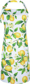 G2PLUS Cotton Kitchen Apron with Pockets, Thick Lemon Apron, Adjustable Cooking Apron for Baking, Chef Apron for Women, Men, Holiday and Xmas Gift...