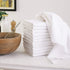 DG Collections 100% Cotton Flour Sack Towels – 12 Pack, 27x27 Inches, White, Lint-Free, Pre-Washed, Hemmed Edges – Reusable Kitchen Towels for Cle...