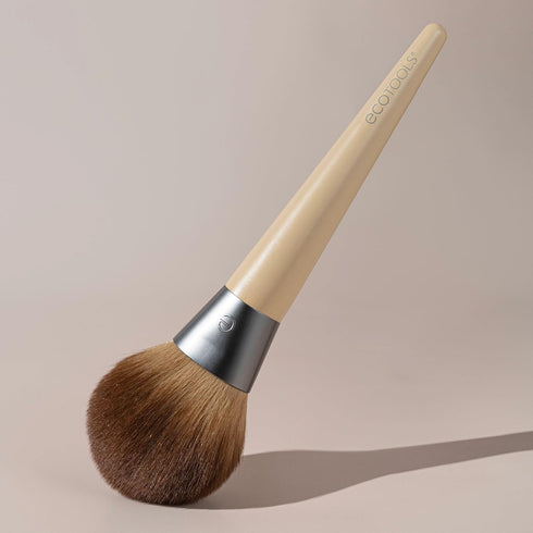 EcoTools Blurring Powder Makeup Brush, For Loose & Pressed Powder, Large Makeup Brush For All-Over Application, Fluffy, Synthetic Bristles, Eco Fr...