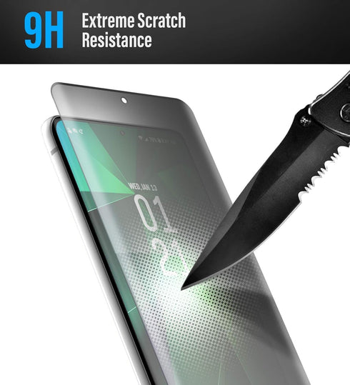 magglass Samsung Galaxy S21 ULTRA Screen Protector Privacy - Tinted Tempered Glass (Case friendly) (Privacy)...