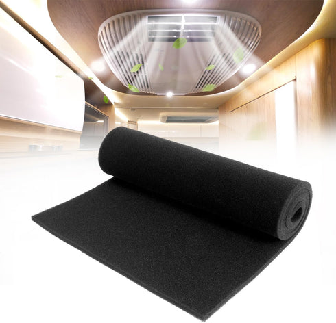 Conditioner Replacement Filters, Cut to Fit Foam Pad Pre Filter, Air Purifiers Filter Replacement, Compatible with Most Air Conditioner, Trash Can...