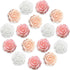 15 pcs - Cute Flower Fridge Magnets, Pink Rose Fridge Magnets, Beautiful Magnets, Cute Whiteboard Magnets for Adults, Girls Locker Magnets for Kit...