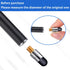 Zonon 30 Pieces Replacement Stylus Tips Conductive touch screen Pens Tips Capacitive Silicone Rubber, No Touch Door Opener Tools (0.19 Inch)...