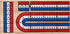 STERLING Games Folding Cribbage 3 Track Wooden Cribbage Board with Red White Blue Pegs for 3 Players...