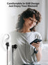 USB C Headphones for iPhone 15 Plus/Pro Max,Samsung S22 S23 S24 Ultra S21 FE A53 Note 10 Plus,Magnetic Stereo Type C Earphones Semi in-Ear Wired E...