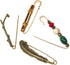 Honbay 4PCS Vintage Chic Brooch Extra Large Safety Pins for Blankets, Skirts, Kilts, Crafts...