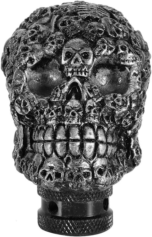 Fydun Skull Gear Stick Shifter Knob Car Modified Manual Gear Shift Knob Stick Lever Shifter Universal for Cars Truck Vehicle...