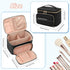 OCHEAL Makeup Bag, Multifunctional Make Travel Bag with Zipper Pouch Cute Makeup Bag Organizer for Women Girls Large Cosmetics Toiletry Brushes St...