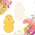 Egg Chicken Shape Wooden Easter Egg Cutouts Blank with Twines Wood Slices Ornaments for Christmas Birthday Party Happy Easter Spring Home Decor DI...