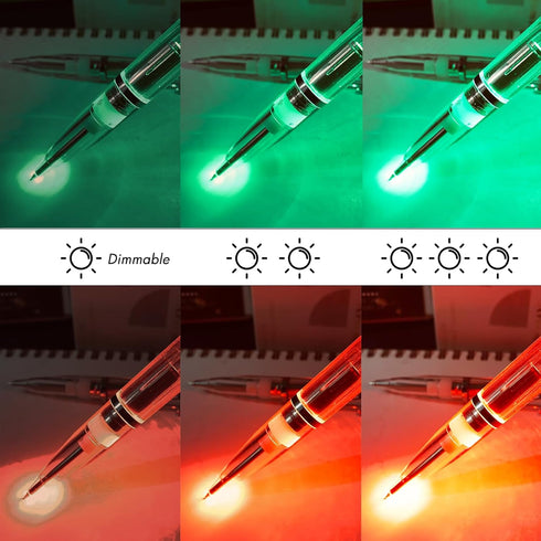 Penyeah 7 Colors in 1 Pen with Light, Lighted Pen for Writing in the Dark Multi-Color Changing Led Light Up Pen for Adults and Kids Unique Gift Wr...