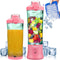 Portable Blender Personal Juicer, 20oz with Travel Lid,High Speed Smoothie Mini Blender USB Rechargeable Fruit Mixing Machine for Shakes and nut, ...