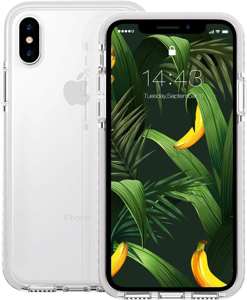 MATEPROX Compatible with iPhone Xs Max Case Clear Thin Slim Anti-Yellow Anti-Slippery Anti-Scratches Shockproof Bumper Cover Protective Case for i...