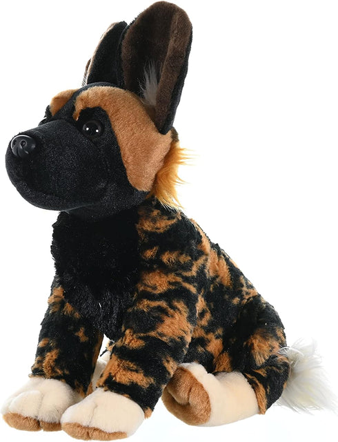 Wild Republic African Wild Dog Plush, Stuffed Animal, Plush Toy, Gifts for Kids, Cuddlekins 12 Inches...