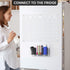 Acrylic Magnetic Dry Erase Marker Holder, Magnetic Pen Pencil Cup Holder Organizer for Whiteboard, Fridge, Locker - Clear......