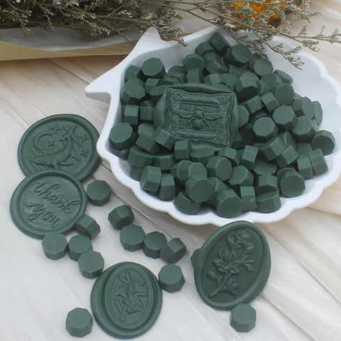 Olive Green Wax Seal Beads 720pcs, Andotopee Premium Sealing Wax Beads for Wax Seal Stamp, Affordable Wax Seal Pellets 0.55lb Refill Pack for Wax ...